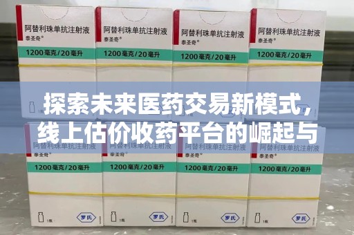 菏泽探索未来医药交易新模式，线上估价收药平台的崛起与变革